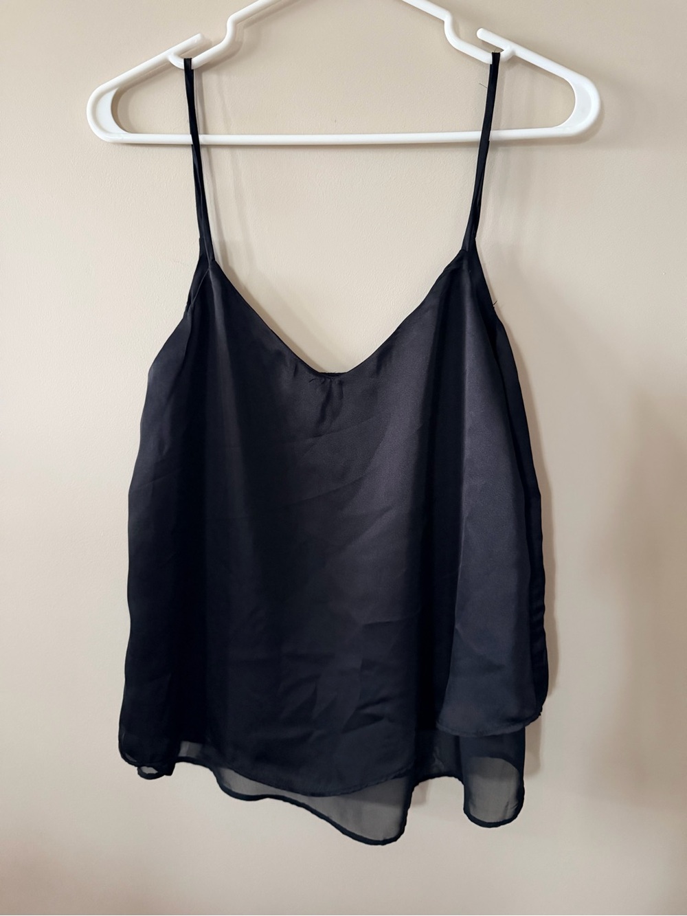 Streetwear Society - Black Women's Spaghetti Strap Cami Top